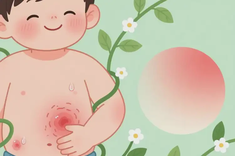 儿童肚子出现湿疹能靠自己自愈吗(图2)