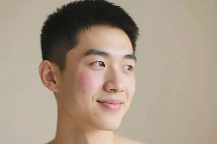 青年人臉上起濕疹不管它會(huì)自己自愈嗎(圖4)