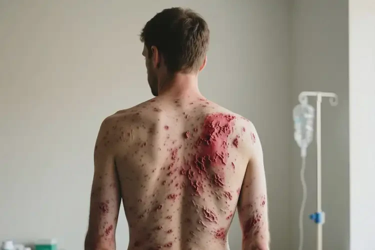 男性全身長濕疹不管它會自己自愈嗎(圖3)