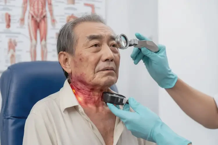 老人脖子偶爾起濕疹不管它會(huì)自己自愈嗎(圖4)