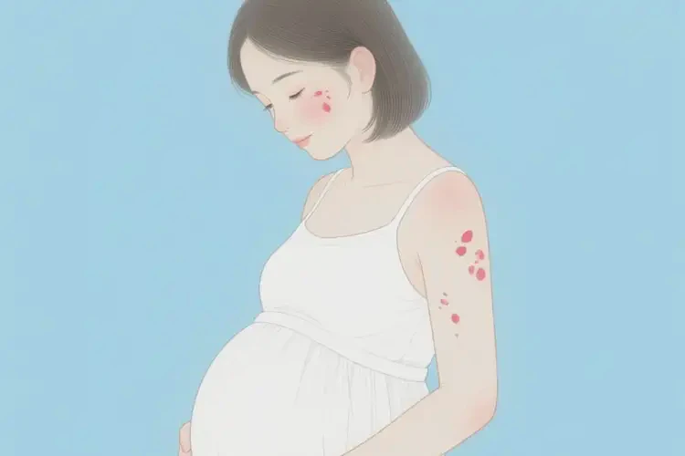 孕婦臉上起濕疹不管它會自己自愈嗎(圖2)
