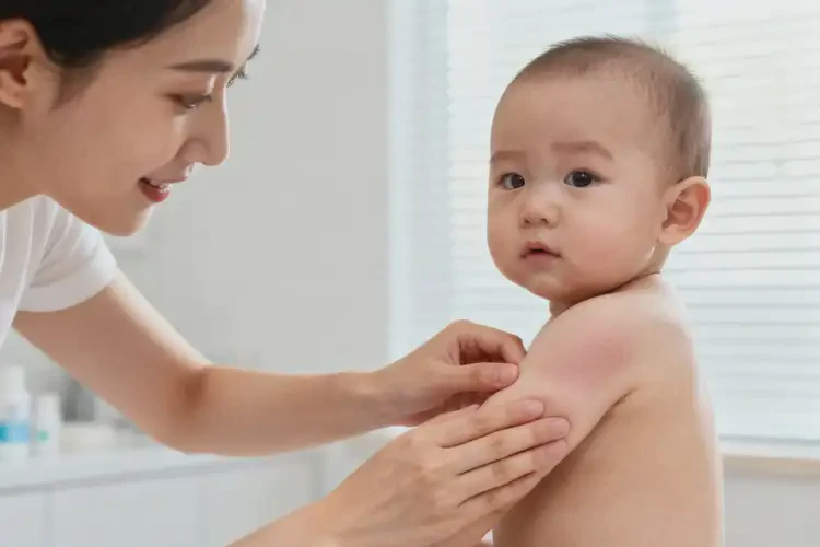嬰幼兒身上長(zhǎng)濕疹能夠徹底治愈嗎(圖2)