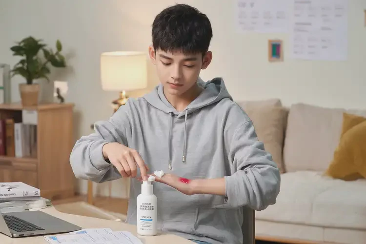 大學(xué)生手上起濕疹不管它會自己自愈嗎(圖2)