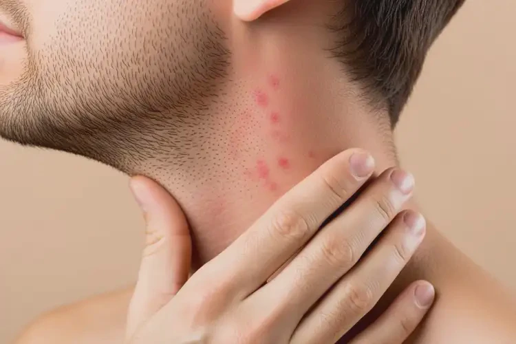 男性脖子長濕疹不管它會自己痊愈嗎(圖3)
