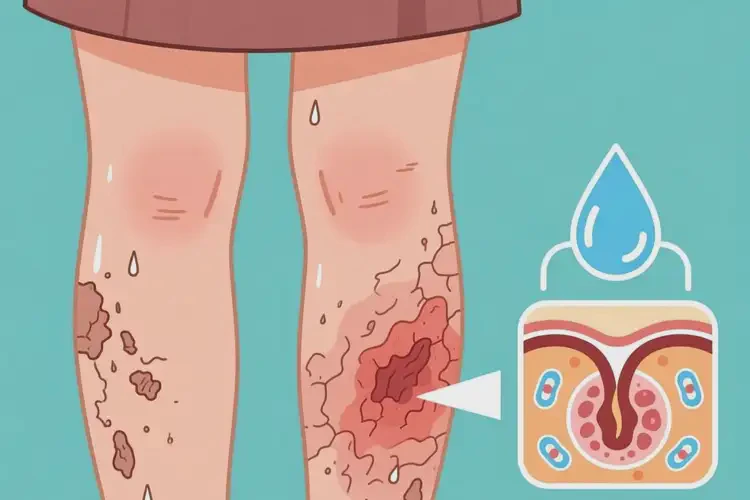 女人小腿起湿疹可以彻底自愈吗(图2)