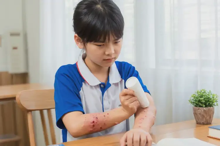 中學(xué)生身上出現(xiàn)濕疹可以徹底自愈嗎(圖2)