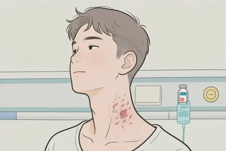 男生脖子上起濕疹可不可以徹底自愈(圖4)