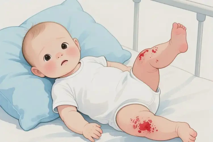 幼兒大腿長濕疹不管它會自己痊愈嗎(圖3)