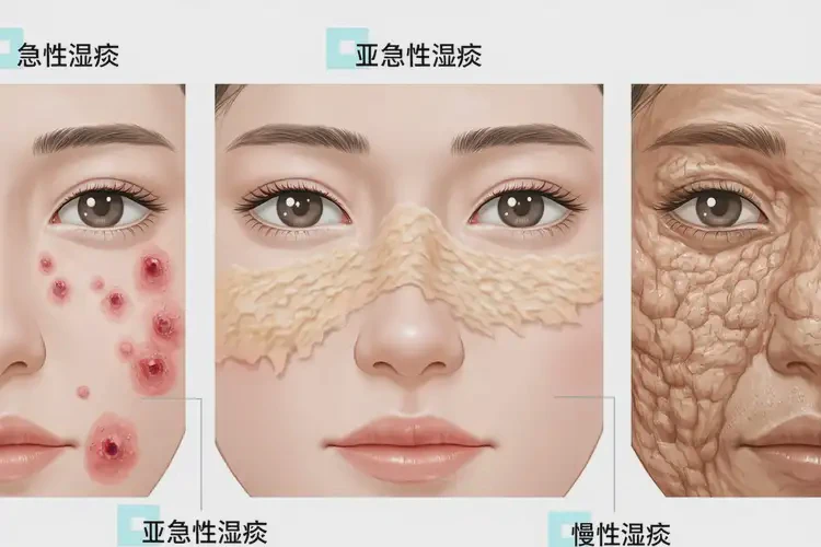 大學(xué)生面部偶爾起濕疹不管它會(huì)自己好嗎(圖4)