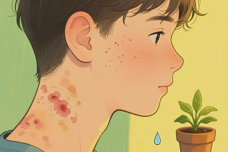 青少年脖子上經(jīng)常起濕疹可不可以徹底自愈(圖2)