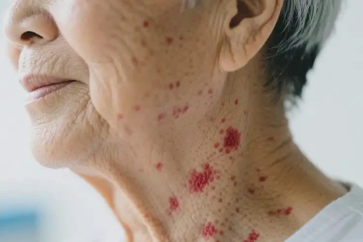 老年人脖子偶爾長濕疹能徹底自愈嗎(圖4)