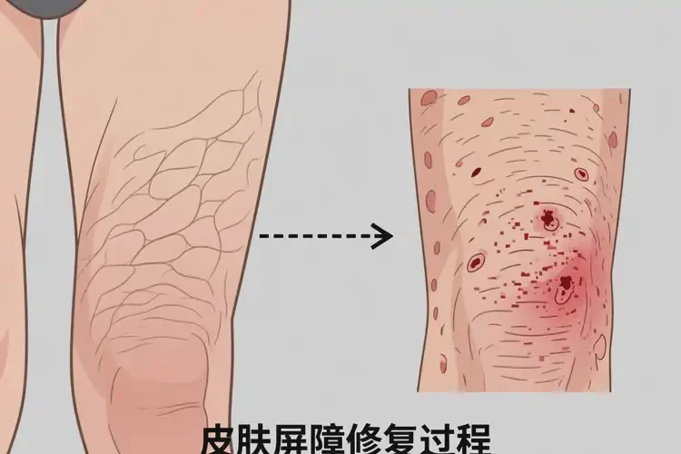 女人大腿上偶爾長(zhǎng)濕疹不管它會(huì)自己自愈嗎(圖3)