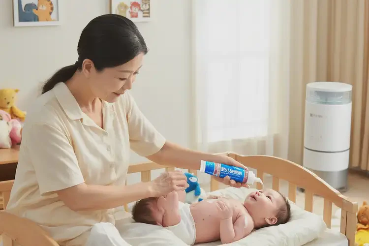 新生儿肚子经常长湿疹能够彻底治愈吗(图1)