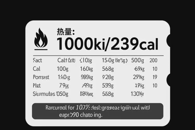 60克1698千焦等于多少热量(图4)