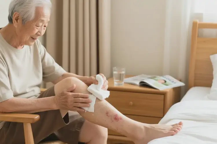 高齡老人小腿上偶爾長(zhǎng)濕疹能夠徹底治愈嗎(圖4)