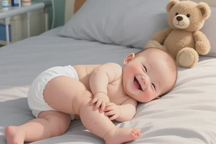 嬰幼兒大腿上出現(xiàn)濕疹能靠自己自愈嗎(圖3)