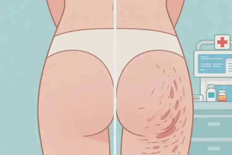 青年人屁股上出現(xiàn)濕疹可不可以徹底自愈(圖1)