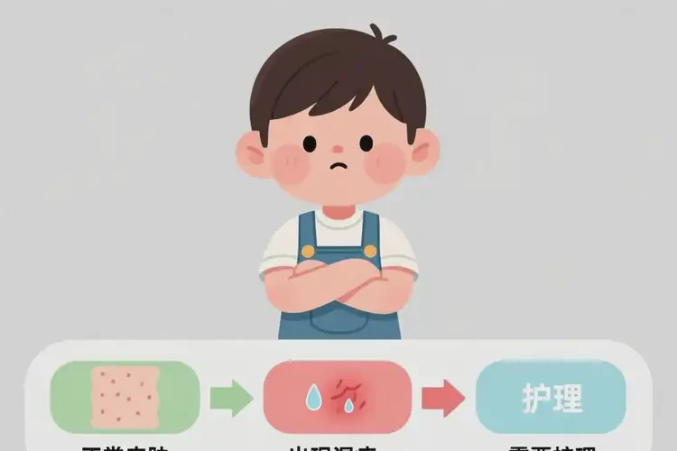 小学生肛周容易长湿疹不管它会自己痊愈吗(图1)