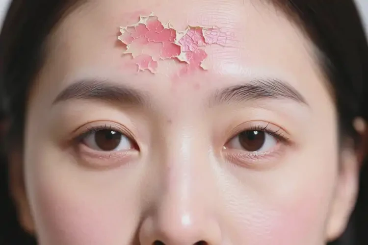 女性臉上長(zhǎng)濕疹可以徹底自愈嗎(圖3)