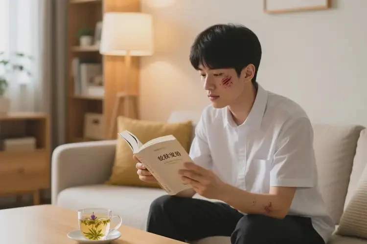 大學(xué)生臉上起濕疹可以徹底自愈嗎(圖1)