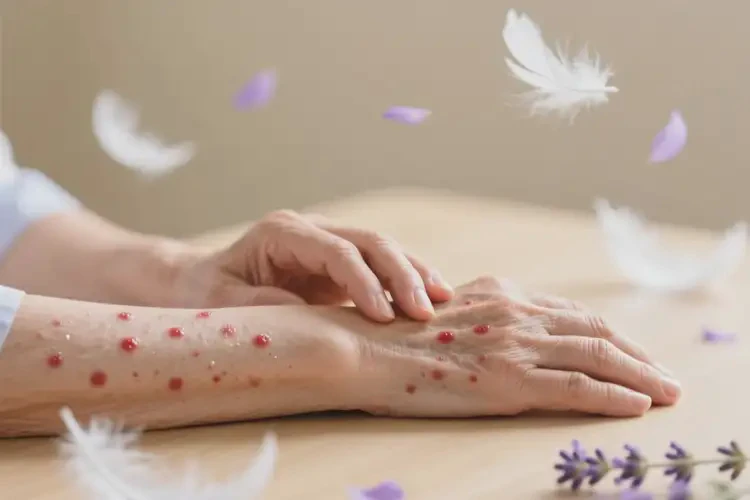 老人手臂出濕疹不管它會自己自愈嗎(圖3)