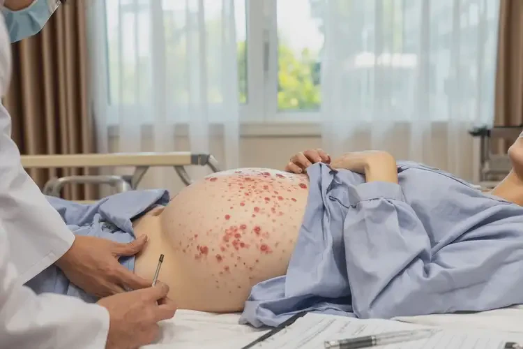 產(chǎn)婦肚子偶爾長濕疹可不可以徹底自愈(圖4)