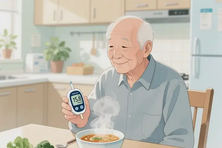 老年人晚餐血糖15點8意味著什么(圖2)