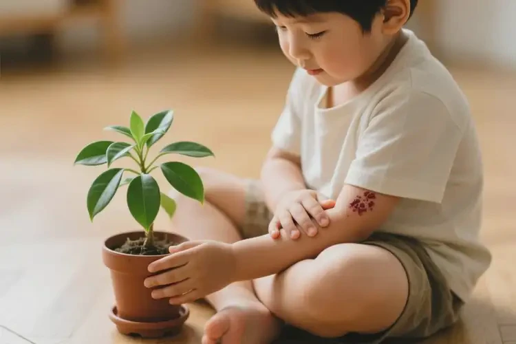 孩子手臂有濕疹能徹底自愈嗎(圖3)