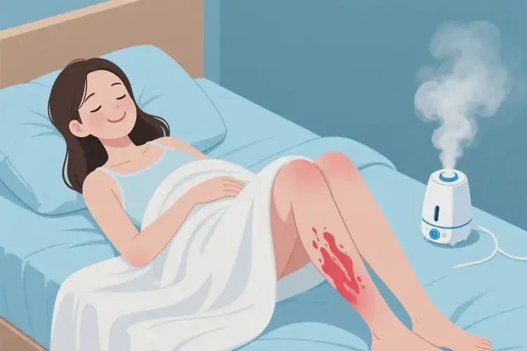 女生大腿上經(jīng)常起濕疹可以徹底自愈嗎(圖2)