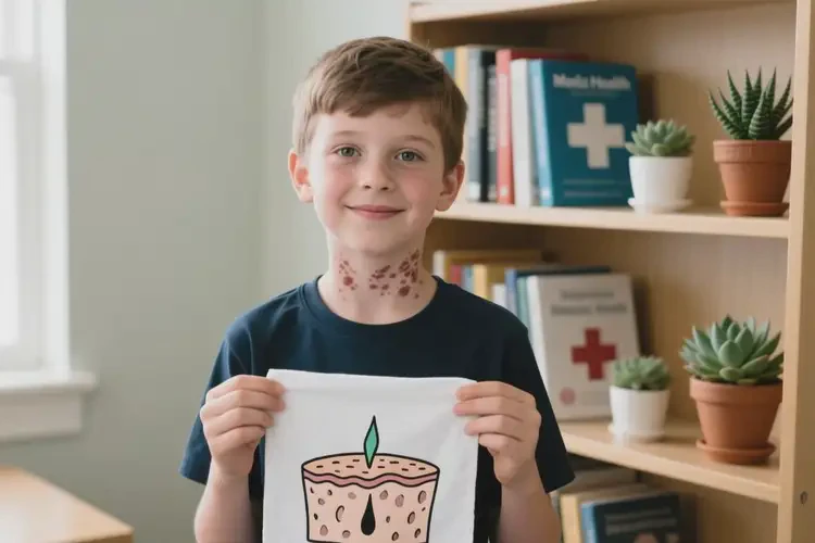 中學(xué)生脖子經(jīng)常長濕疹能徹底自愈嗎(圖1)