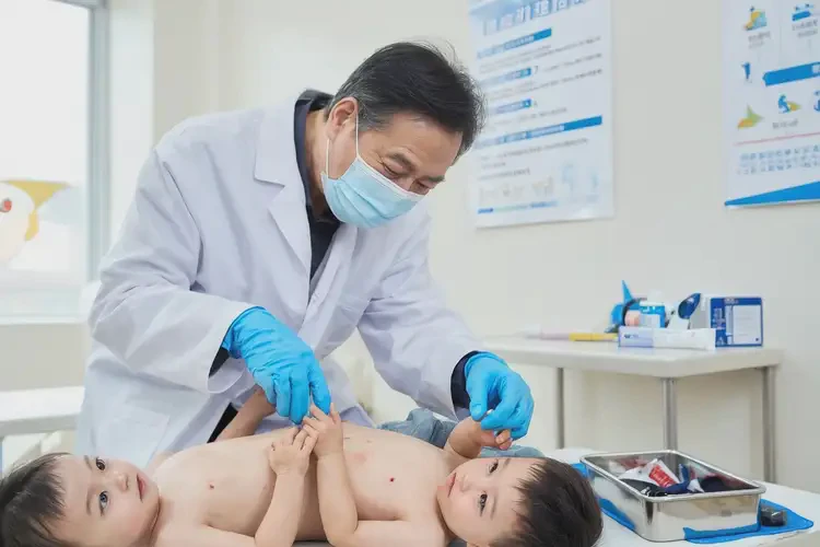 幼兒肚子上容易長(zhǎng)濕疹能夠徹底治愈嗎(圖2)