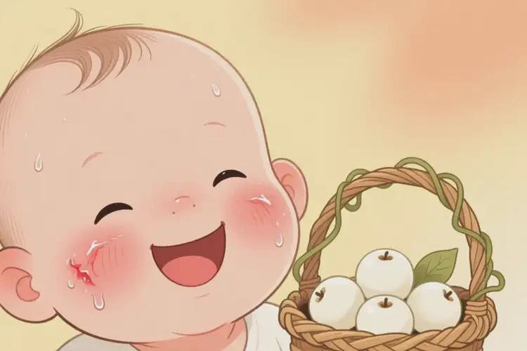 寶寶面部容易長(zhǎng)濕疹能靠自己自愈嗎(圖1)