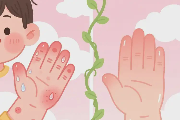 兒童手上長濕疹能徹底自愈嗎(圖3)