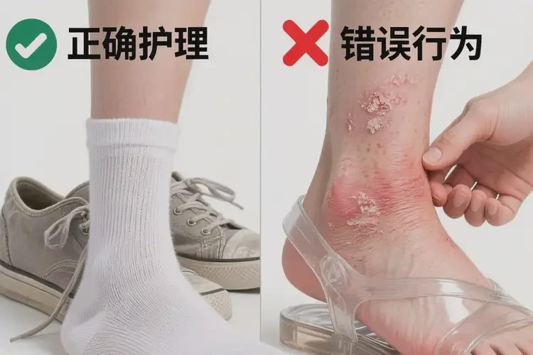 少兒腳上有濕疹可以徹底自愈嗎(圖2)