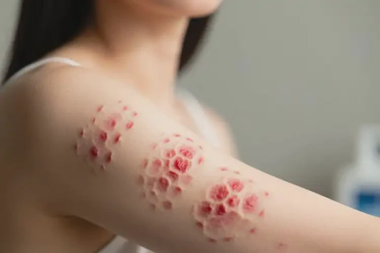 女性手臂有濕疹不管它會自己痊愈嗎(圖4)