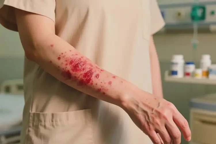 女性手臂上容易起濕疹可不可以徹底自愈(圖3)