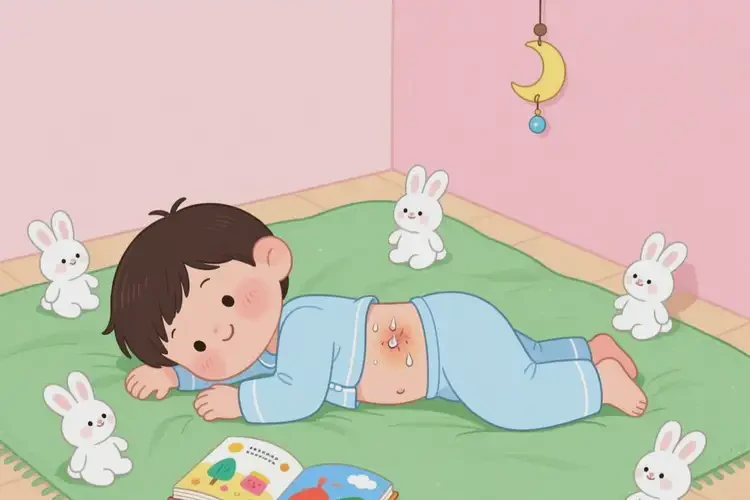 少儿肚子上有湿疹可不可以彻底自愈(图2)