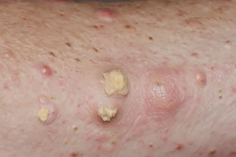 青少年四肢容易起濕疹不管它會(huì)自己好嗎(圖3)