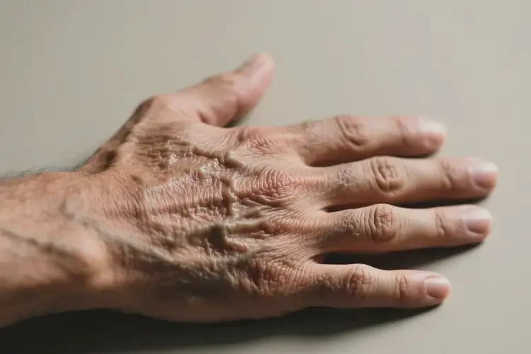 男人手上經(jīng)常起濕疹能夠徹底治愈嗎(圖3)