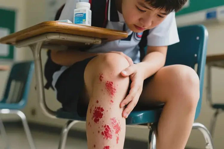 中學(xué)生小腿上容易長(zhǎng)濕疹不管它會(huì)自己好嗎(圖4)