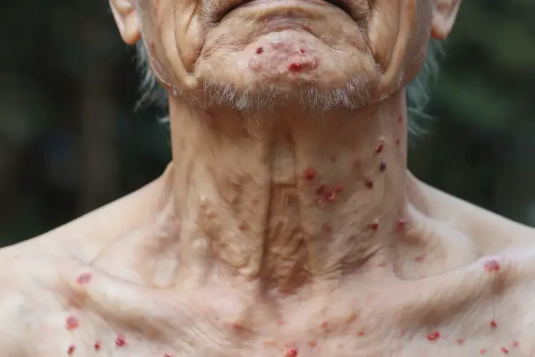 高齡老人脖子上出濕疹不管它會(huì)自己痊愈嗎(圖4)