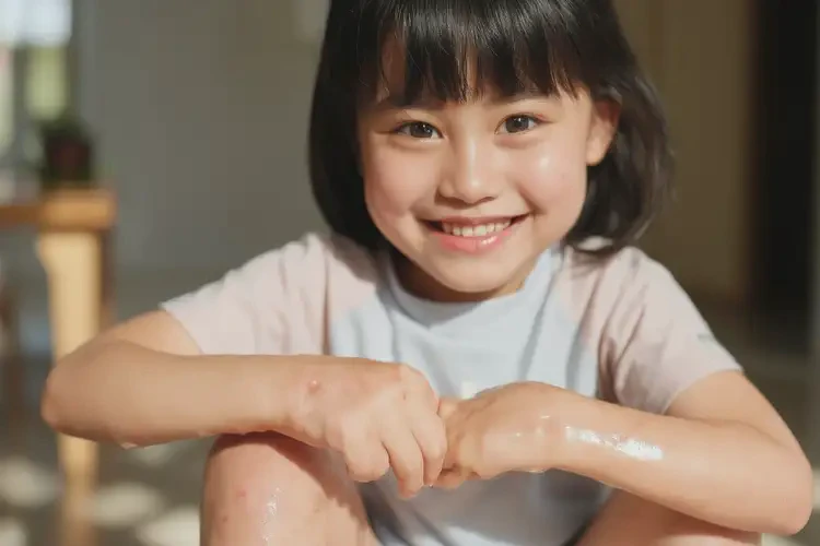 少兒肚子上容易起濕疹能夠徹底治愈嗎(圖4)