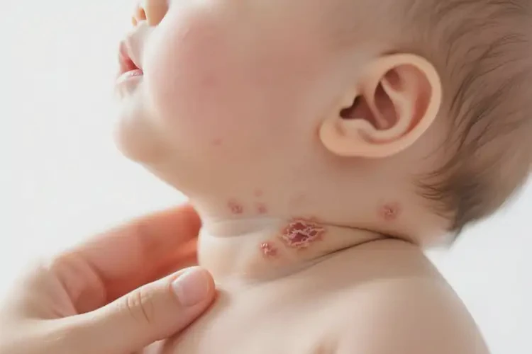 嬰幼兒脖子出現(xiàn)濕疹能徹底自愈嗎(圖4)