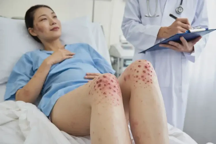 產(chǎn)婦大腿容易長濕疹不管它會自己痊愈嗎(圖3)