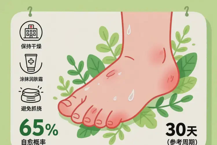 青少年腳上容易起濕疹不管它會自己好嗎(圖4)