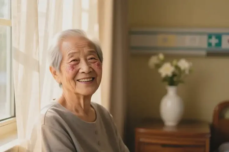 老人面部經(jīng)常起濕疹不管它會(huì)自己自愈嗎(圖2)