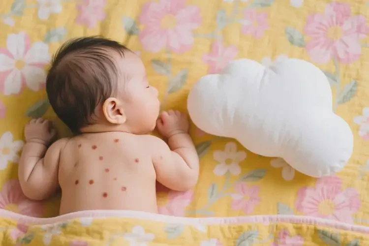 嬰幼兒身上偶爾長濕疹不管它會自己痊愈嗎(圖2)