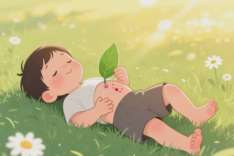 兒童肚子經(jīng)常起濕疹不管它會(huì)自己痊愈嗎(圖2)