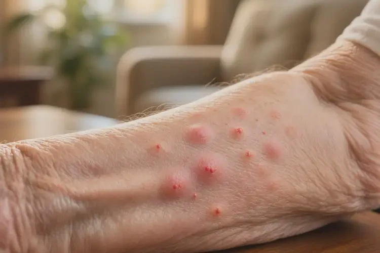 老年人身上出濕疹不管它會(huì)自己痊愈嗎(圖4)