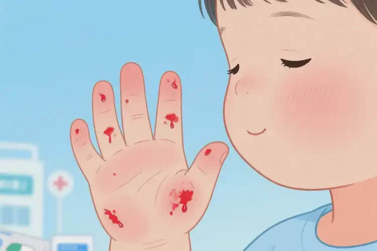 兒童手上長濕疹能徹底自愈嗎(圖4)